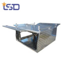 Furgoneta recolectora de aluminio UTE de alta resistencia Camper con estante de escalera Marquesina de camión UTE de aluminio resistente con estante de escalera